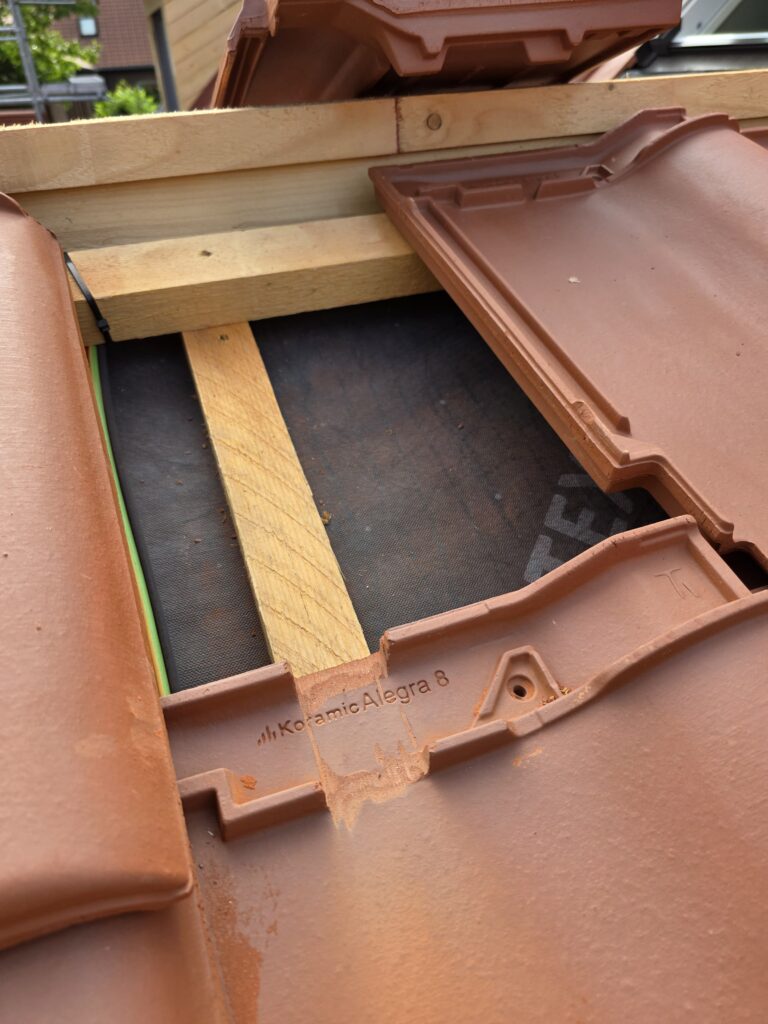 Dachziegel unten bearbeitet